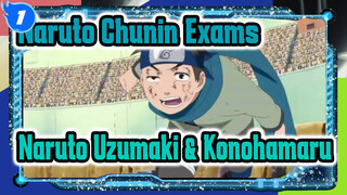 Naruto Ujian Chunnin / Naruto Uzumaki VS Konohamaru_J1
