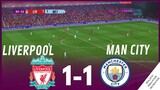 Liverpool vs Manchester City [1-1] Premier League 23/24 | Match Highlights Simulation & Recreation
