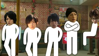 "The Novel Kamen Rider Gaim" plot explanation + animation performance