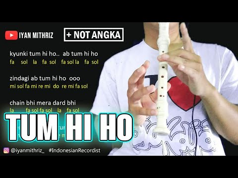 Recorder Tum Hi Ho | Flauta Notes Tutorial - Bstation