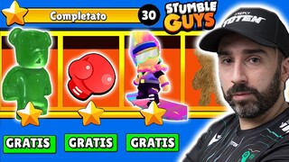 SBLOCCO TUTTO il NUOVO PASS e PROVO le NUOVE SKIN - STUMBLE GUYS ITA