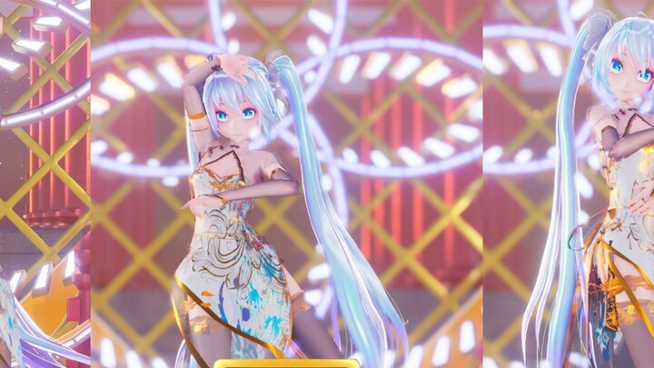 【4K60FPS】【ความละเอียดสูง】【MIKU】อดีตผ่านไปด้วยรอยยิ้มที่สวยงาม และความงามก็เต้นไปสู่อนาคต