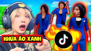 KHỨA ÁO XANH Xuất Hiện Trong Minecraft ? Noob Ruby Reaction Video Tiktok Minecraft TRIỆU VIEW !