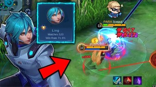 IZANAE + LING COSMO GUARD = AUTO WIN ! [ MUST WATCH ] Ling Gameplay Satisfying Combos - MLBB