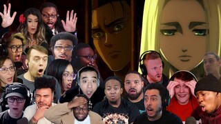 BOTH ! ATTACK ON TITAN FINAL SEASON 4 EPISODE 10 ULTIMATE REACTION COMPILATION