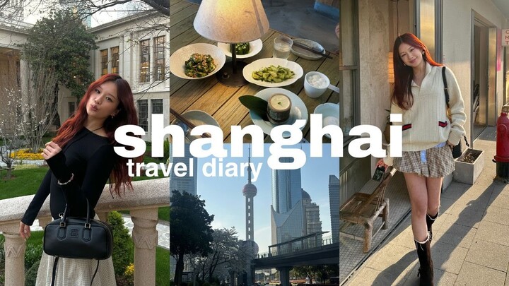 Shanghai Travel Diary | chinese food mukbang, city walk & fashion shows