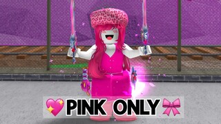 Roblox Murder Mystery 2, BUT ITS ALL PINK!