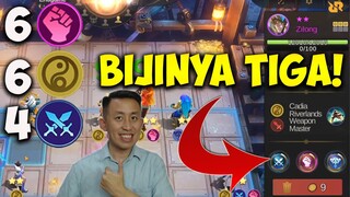 ZILONG HYPER TRIPLE EMBLEM!! ft. Wan-Wan Double Emblem | Magic Chess Indonesia