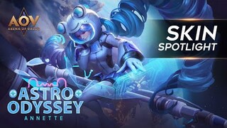 Annette Astro Odyssey Skin Spotlight - Garena AOV (Arena of Valor)