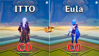 Eula vs Itto! Who is the Best DPS ?? DPS Gameplay Comparison !!