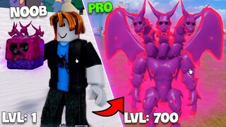 Blox Fruit - Tôi Ăn Trái Venom level 1 NHIỄM ĐỘC ALL BOSS (Level 1 to 700 in Roblox)