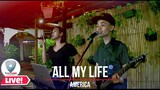 All my life | America - Sweetnotes Cover