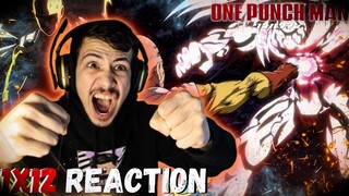 JAW DROPPING FINALE! || "The Strongest Hero" || One Punch Man 1x12 Reaction