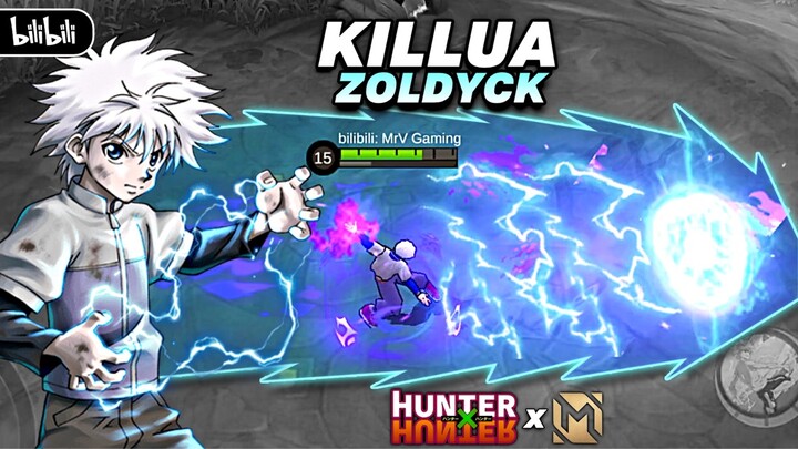 KILLUA ZOLDYCK in Mobile Legends ๐ฒ MLBB x HUNTERxHUNTER