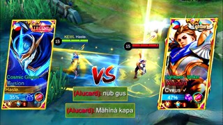 TOP GLOBAL VIETNAM ALUCARD VS HASTE! 1V1 BATTLE! | TRASHTALKAN PA! WHO WILL WIN? | MLBB