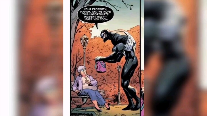 Venom is trying his best