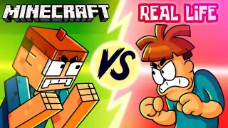 What If You Create a Real Life in Minecraft?