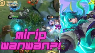 HERO INI MIRIP WANWAN! SHANGGUAN HONOR OF KINGS GAMEPLAY