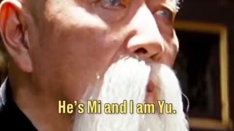 He is "Mi" and I am "Yu" 🤣