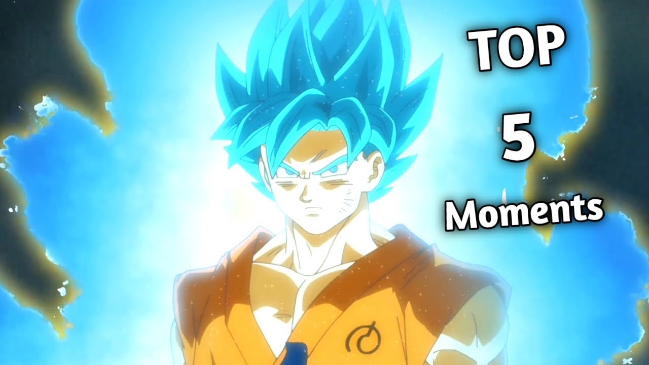 Dragon ball super Top 5 moments that gave you chill ( Part 1) Eng dub -  Bilibili