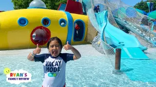 Family Fun Day at the waterpark for kids with Ryan's Family Review