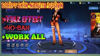GUSION SCRIPT NARUTO +FULL EFFECT | MOBILE LEGEND