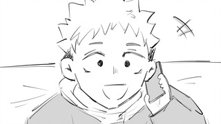 [Jujutsu Kaisen Gojo X Yuji] Welp, So My Buddy Comes Out