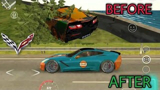 funny🤣rebuilding abandoned chevrolete corvette car parking multiplayer roleplay new update 2021