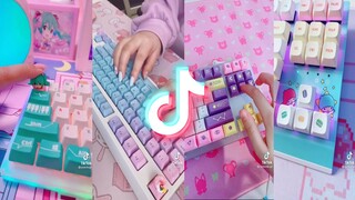 ASMR kawaii keyboard - Tiktok compilation #1💕