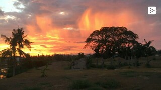 A wonderful sunset from Asignan, Philipines