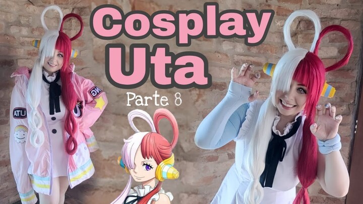 COSPLAY COMPLETO "Uta" do Anime One Piece  (Parte 8 FINAL) Tutorial Cosplay Completo