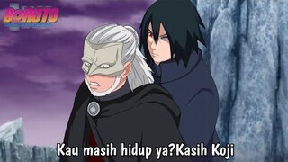 Boruto Episode Terbaru - Kashik Koji Kembali dan Bertemu Sasuke Uchiha