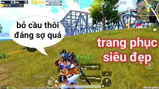 PUBG Mobile - Review Set Nữ Hoàng Phù Thủy Vạn Người Mê | Bị Người Khác Tranh Chốt Camp Cầu