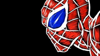 drawing Spider-Man