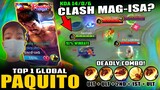 PAQUITO DEADLY COMBO! (ULT+ULT+2ND+FIRST+ULT) | SANFORD 91% WINRATE TOP 1 GLOBAL PAQUITO ~ MLBB