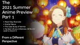 The 2021 Summer Anime Preview: Part 1