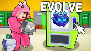 Blox Fruits But Our Fruit EVOLVES After Every Battle...