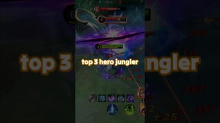 Top 3 hero jungler paling sering di ban season sekarang! #mlbb