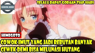 COWOK IMUT YANG JADI REBUTAN BANYAK CEWEK DEMI BISA MELUNASI HUTANG - ALUR CERITA ROMANTIS