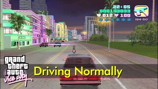 Ocean View Hotel to North Point Mall | Driving Normally | GTA: Vice City