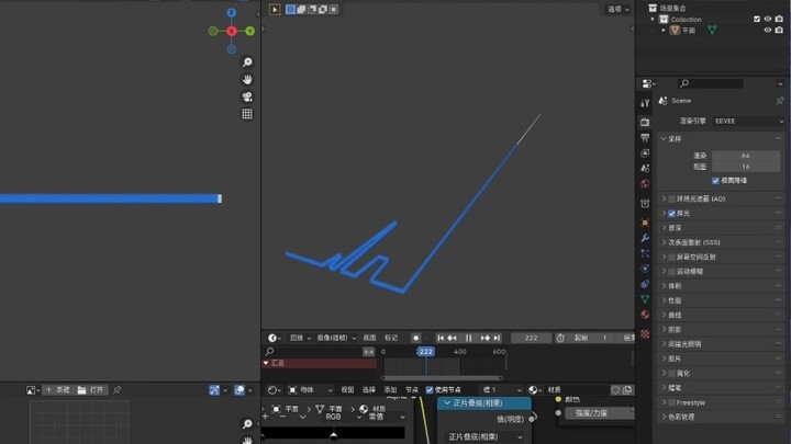 Bilah kemajuan pengunduhan Lei tertentu (blender)