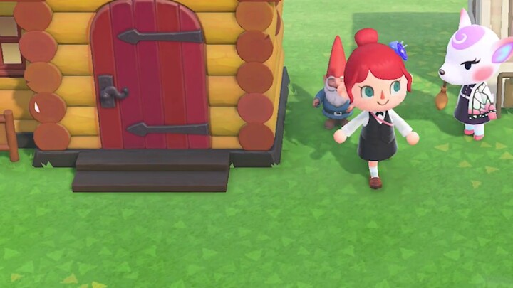 Animal Crossing - Akhirnya aku biarkan hewan-hewan itu memakai baju buatanku! Lucu banget dan lumer 