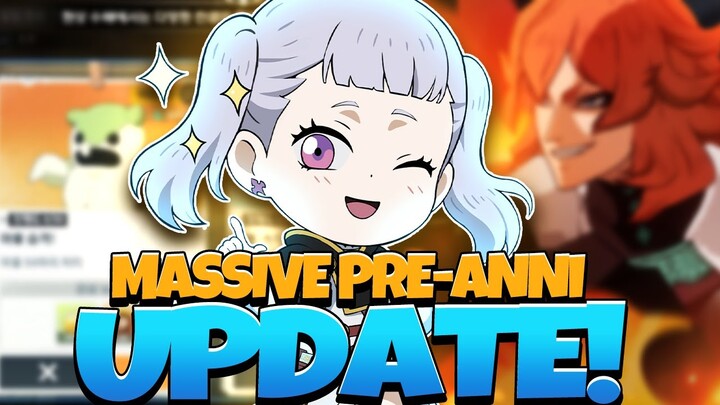 PRE-ANNI UPDATE! NEW DAILY CONTENT, CHAPTER 13,QOL UPDATES, & RARE/SR FEATURE - Black Clover Mobile