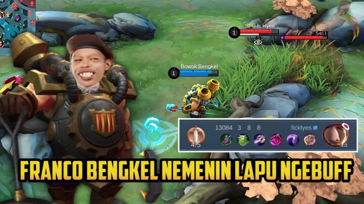 Alamak! udah mah Lapu jungler, dirusuh Franco pula!