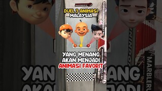 3 ANIMASI MALAYSIA. Mana yang akan menjadi Animasi Favorit di Indonesia?! | MRI #shorts #marblerun