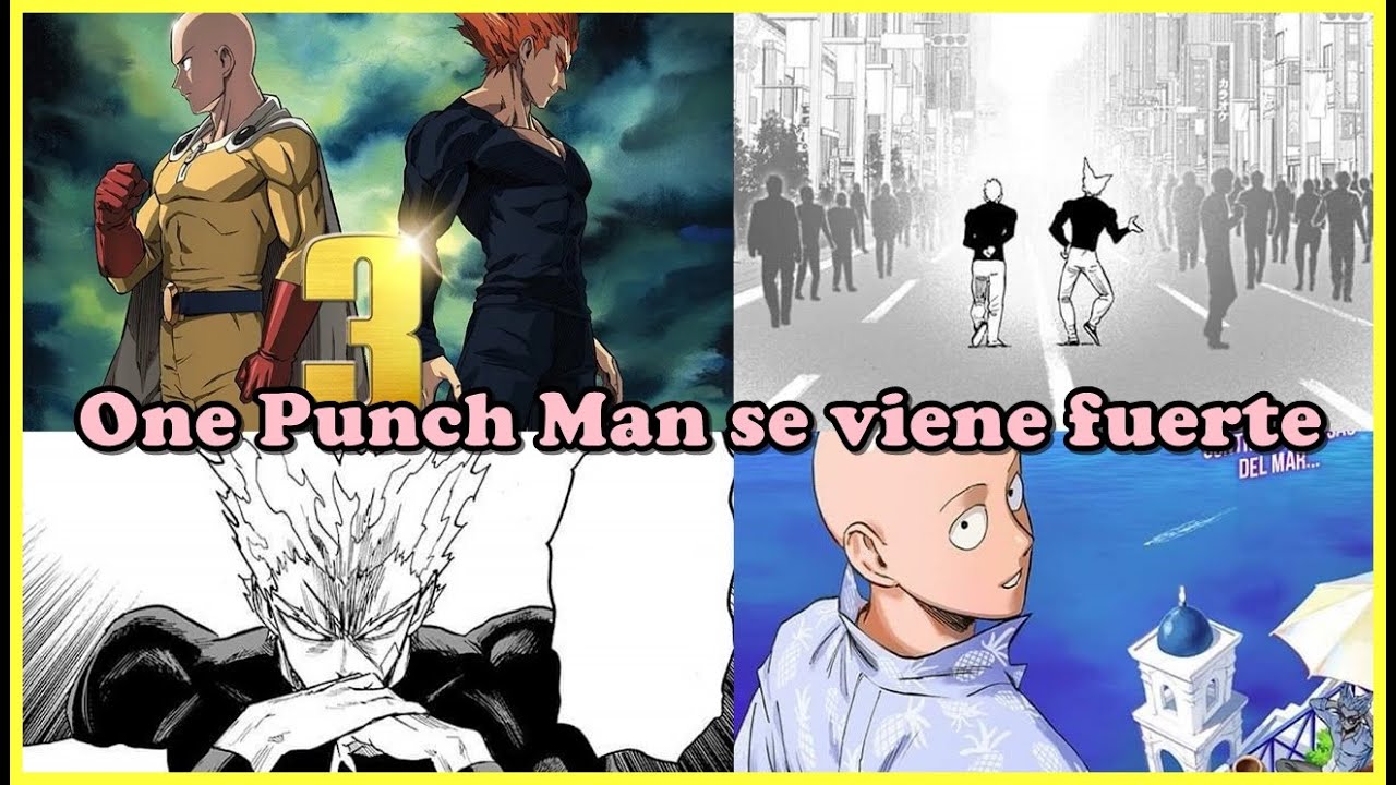 A missão do Garou - One Punch Man temporada 3 (Parte 1) Mangá 85, 86, 87,  88 e 89 