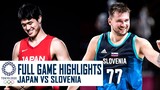 SLOVENIA vs JAPAN Full Game Highlights 4th Qtr | 2021 Tokyo Olympics | Men's Basketball Group C