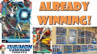 Imperialdramon is Already Winning in the Digimon TCG (Winning Blue / Green Deck)