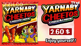 Yarnaby Cheetos - chilli and cheese