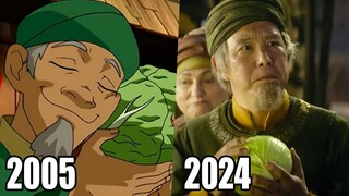 Avatar: The Last Airbender Cabbage Man Netflix VS Animation | 2005 VS 2024